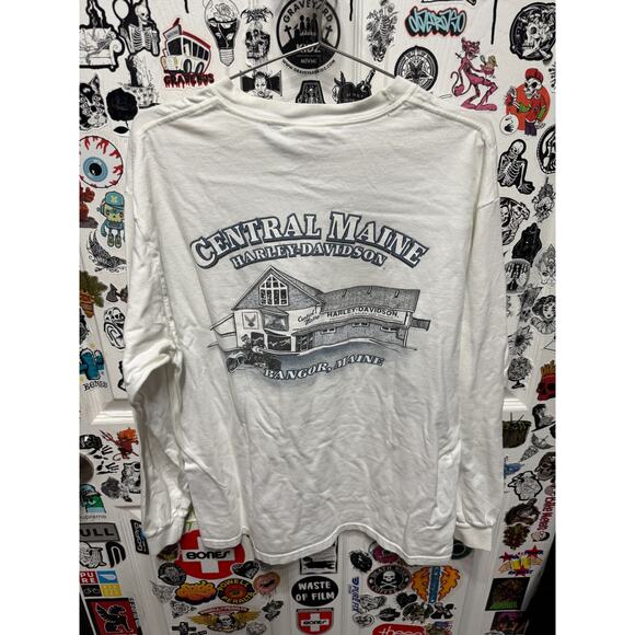 Harley Davidson Central Maine "The Way Life Should Be" Long Sleeve Size L - Picture 3 of 4